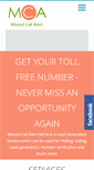 Mobile Screenshot of missedcallalert.in